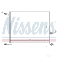 Интеркулер NISSENS 606497 5707286451681 1214043892 H 77RZT - Изображение 5