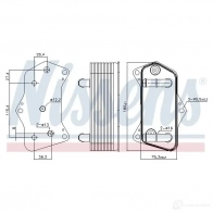 Масляный радиатор АКПП NISSENS 91160 5707286466685 YY J76QX 1424414873 - Изображение 5