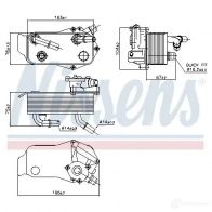 Масляный радиатор АКПП NISSENS P32G Y 1224255 90736 5707286387690 - Изображение 5