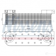 Масляный радиатор двигателя NISSENS 90727 61PLF 0 5707286381827 1224247 - Изображение 6