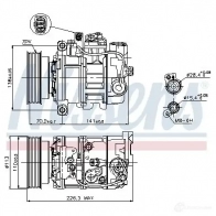 Масляный радиатор двигателя NISSENS 90578 J ZVD6 5707286248823 1224127