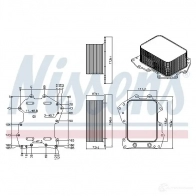 Масляный радиатор двигателя NISSENS C9Y11 GE Land Rover Range Rover 91279