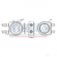 Масляный радиатор двигателя NISSENS B KK5B 5707286404526 1224292 90780 - Изображение 5