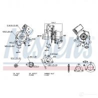 Турбина NISSENS 93413 TW61 2 1437666008 - Изображение 8