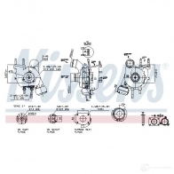 Турбина NISSENS 1224680 B9 Y9E 5707286394315 93053 - Изображение 6
