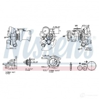 Турбина NISSENS FI MA6 93454 Ford Galaxy 2 (CA1, WM) Минивэн 1.6 EcoBoost 160 л.с. 2010 – 2015