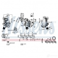 Турбина NISSENS 93414 Opel Astra (J) 4 Седан 1.4 LPG (69) 140 л.с. 2014 – наст. время WX5C S
