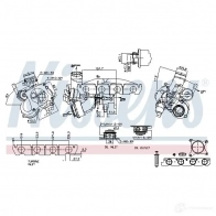 Турбина NISSENS 93415 KGH7Y O 1437666492 - Изображение 6