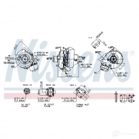 Турбина NISSENS 1417930301 5707286441569 E84X J7 93248 - Изображение 6