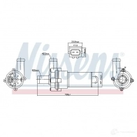 Водяной насос, помпа NISSENS 831052 1437665810 TXW BI - Изображение 6