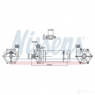 Водяной насос, помпа NISSENS 1437665838 G1F GH 831062 - Изображение 6