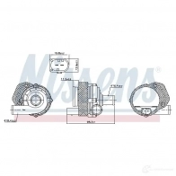 Водяной насос, помпа NISSENS 831065 4X NQN 1437665847 - Изображение 6