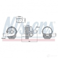 Водяной насос, помпа NISSENS 831057 7KDU7 Y 1437665849 - Изображение 6
