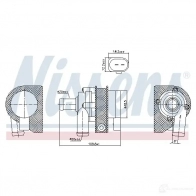 Водяной насос, помпа NISSENS 6HLO5W V 831063 1437665854 - Изображение 6