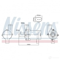 Водяной насос, помпа NISSENS 831068 LS 6KD 1437666051 - Изображение 6