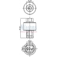 Датчик давления кондиционера NISSENS BN2 08 1440213505 301127