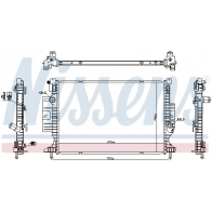 Радиатор охлаждения двигателя NISSENS GCGT A 606387 Ford Kuga