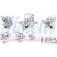 Турбина NISSENS Peugeot 307 93256 BX9 TQUJ