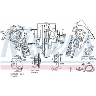 Турбина NISSENS 44 5I09B 93343 Mercedes CLC-Class (CL203) 1 2000 – 2007