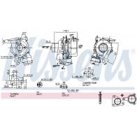 Турбина NISSENS 1440213589 93425 J22 M5 - Изображение 6