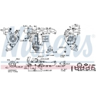 Турбина NISSENS 93429 1440213591 L 4GVE - Изображение 9