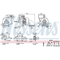 Турбина NISSENS 6O VIJ8 Ford Transit 7 (FD) Автобус 2.2 TDCi 115 л.с. 2008 – 2014 93517