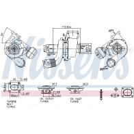 Турбина NISSENS QN 0BQ 93522 1440218443 - Изображение 6