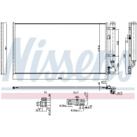 Радиатор кондиционера NISSENS 940900 Mercedes Sprinter (907, 910) 3 Автобус 219O KD