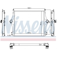 Интеркулер NISSENS 1440218660 AD T7V 961298