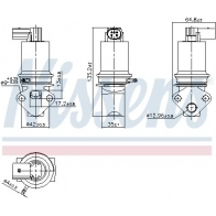 Клапан EGR NISSENS 98372 1440218715 5VPC VK - Изображение 7