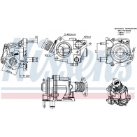 Клапан EGR NISSENS N FFKD Peugeot 98424