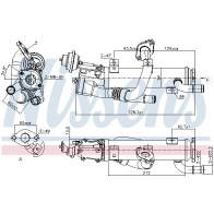 Охладитель EGR NISSENS 989329 M5 36NQ0 1440218749