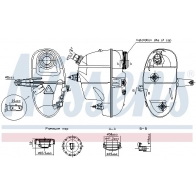 Расширительный бачок NISSENS 6FA DF Mercedes S-Class (W222) 4 Седан S 560 e (222.173) 476 л.с. 2018 – 2024 996192