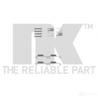 Ремкомплект тормозных колодок NK 1254269 ZT 501LS 7947527 5703858367732