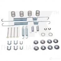Ремкомплект колодок NK Toyota Hilux (N140, 50, 60, 70) 6 Пикап 2.4 i 4WD (RZN14. RZN16. RZN19) 140 л.с. 1997 – 2005 TC MLP 5703858368777 7999698
