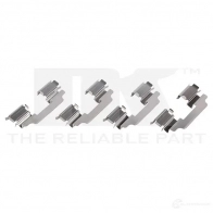 Ремкомплект колодок NK 79521709 K 8CA4 5703858864972 Suzuki Swift (MZ, EZ) 2 2004 – 2010