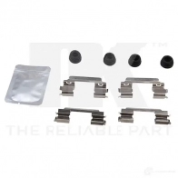 Ремкомплект колодок NK F7 QUX3 5703858864842 Toyota Hilux (AN10, 20, 30) 7 Пикап 2.5 D 4D (KUN15) 102 л.с. 2005 – 2015 79451817