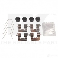 Ремкомплект колодок NK 7935981 0EHTLZ X Kia Soul