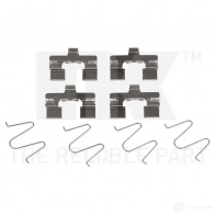 Ремкомплект колодок NK 7932207 Mazda MX-5 3YVGS 8 5703858795405