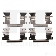 Ремкомплект колодок NK 79991013 H6FNY RP Ford Ranger 6 (T6, TKE) Пикап 3.2 TDCi 4x4 200 л.с. 2011 – 2025