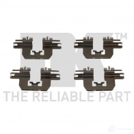 Ремкомплект колодок NK Mazda MX-5 3LARB C 5703858907006 79321724