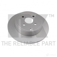 Тормозной диск NK 1 E5PSL 314585 Toyota Corolla (E120) 9 Хэтчбек 2.0 D 4D (CDE120R. CDE120L) 110 л.с. 2002 – 2006 5703858768126