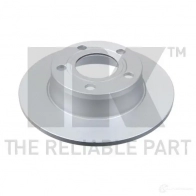 Тормозной диск NK 4X3JE N Audi A6 (C5) 2 Универсал 1.8 T Quattro 180 л.с. 1997 – 2005 314770 5703858749743