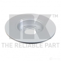 Тормозной диск NK KX 7OQ 5703858760625 1241533 312368 - Изображение 2