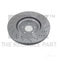 Тормозной диск NK 91BZ F2Z 5703858753757 313390 1241904 - Изображение 2