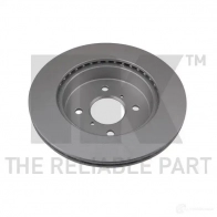 Тормозной диск NK 315211 9E J55GR 1242653 5703858768409 - Изображение 2
