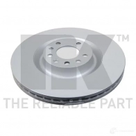 Тормозной диск NK 5703858759513 314112 S58S2 N Opel Vectra (C) 3 Хэтчбек 2.8 V6 Turbo (F68) 255 л.с. 2005 – 2008