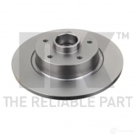 Тормозной диск NK 4 KEVAT Renault Fluence 1 (L30) 2010 – 2020 5703858756413 203991