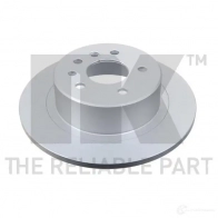 Тормозной диск NK Opel Omega (B) 2 Седан 3.0 V6 (F69) 211 л.с. 1994 – 2001 313621 WL8E C2 5703858739492