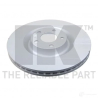Тормозной диск NK O0JI 0GO 5703858756529 3147112 Audi A4 (B6) 2 Универсал 4.2 S4 Quattro 344 л.с. 2003 – 2004